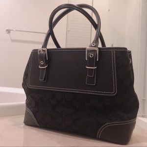 COACH Vintage Monogram Satchel